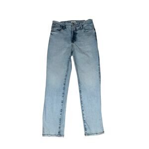 Good American Light Blue Straight Leg Jeans